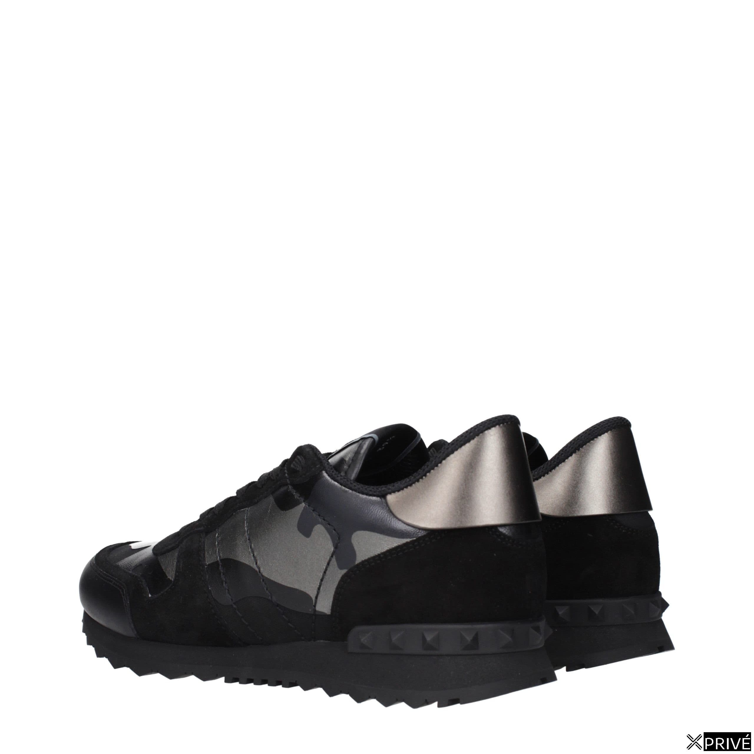 Chaussures de sport noires en Cuir — 4