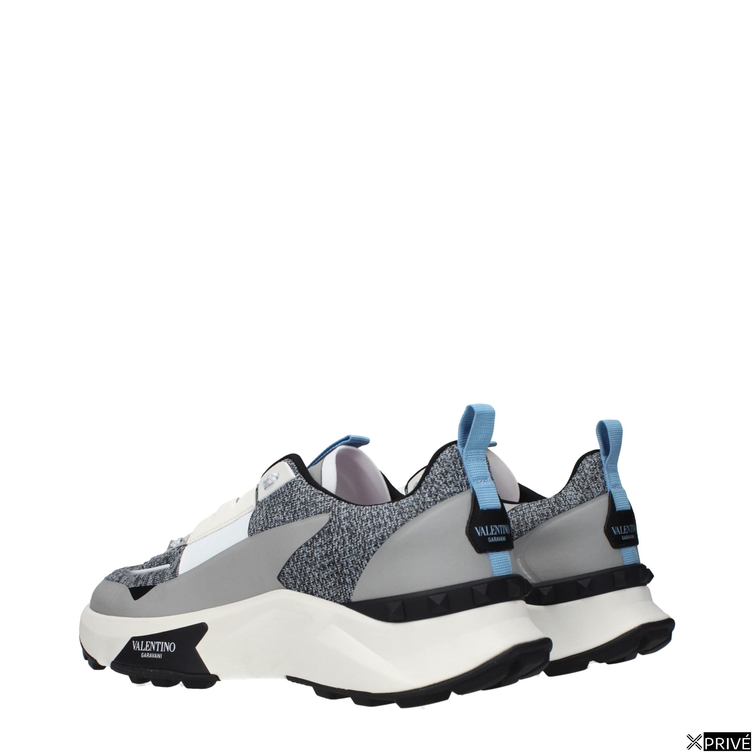 Chaussures de sport grises en Tissu — 4