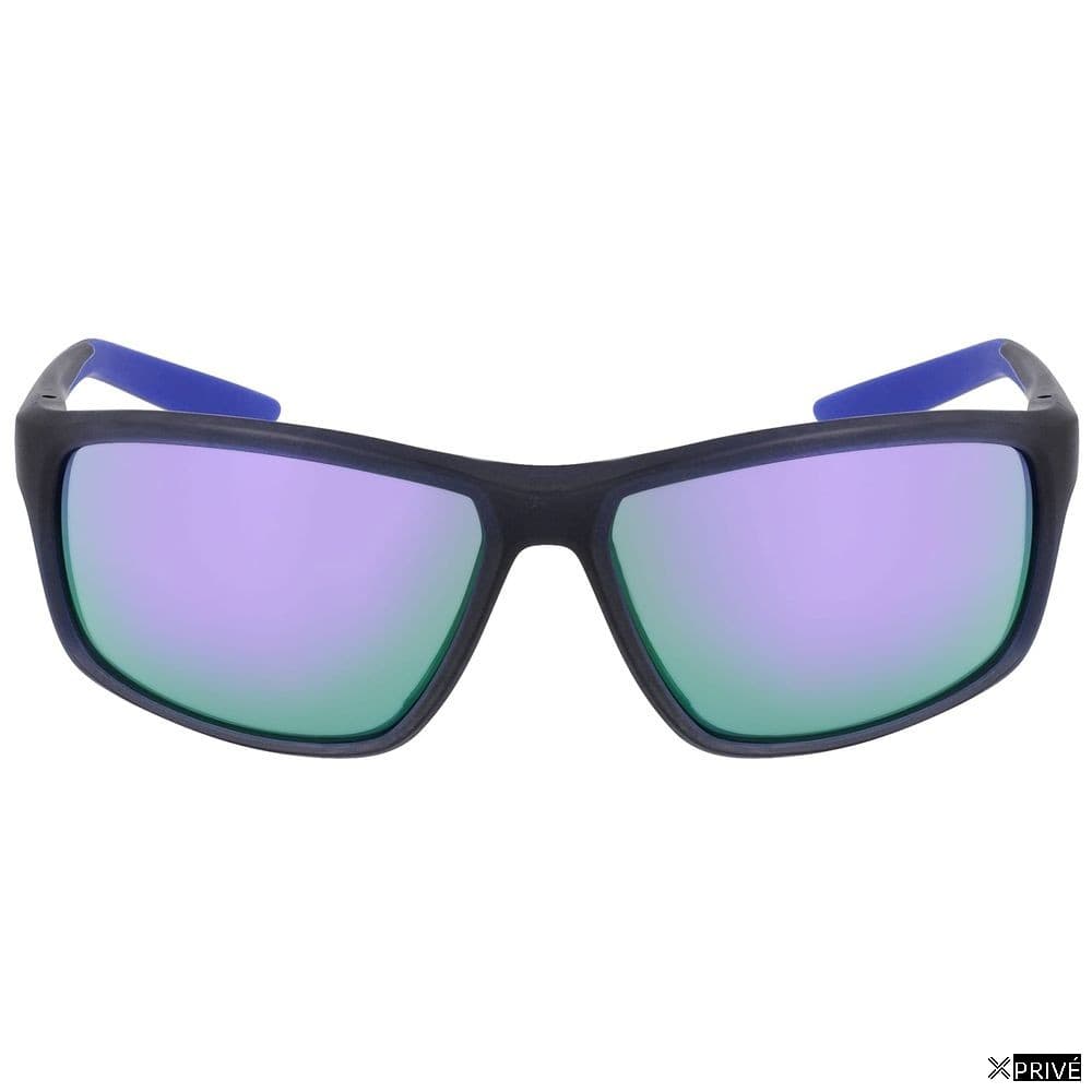Lunettes de soleil bleues en Injecté — 2