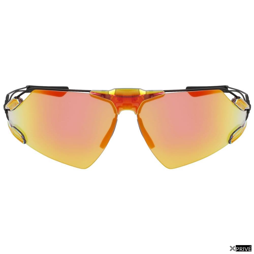 Lunettes de soleil oranges en Titane — 2
