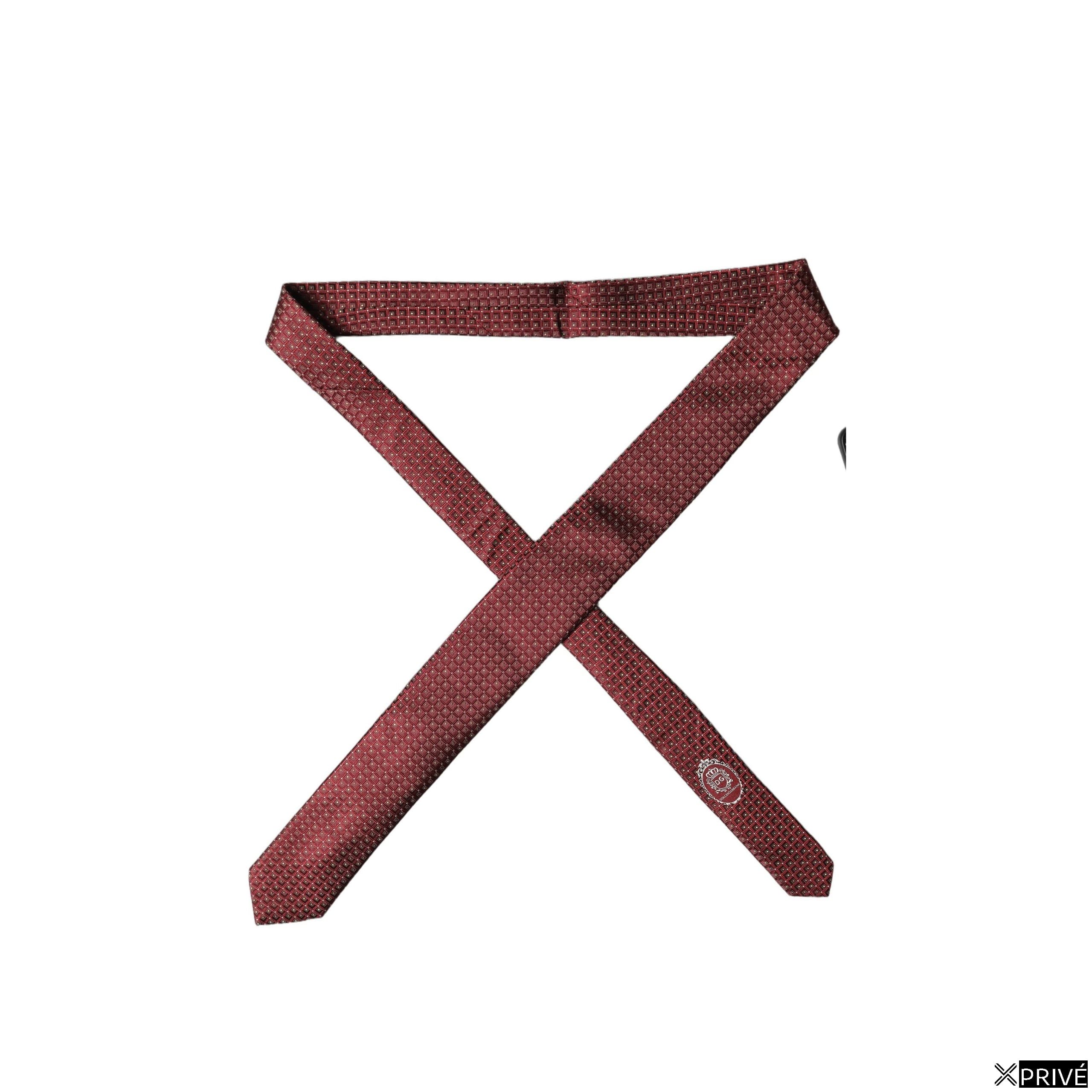 Cravate et nœud papillon bordeaux — 3