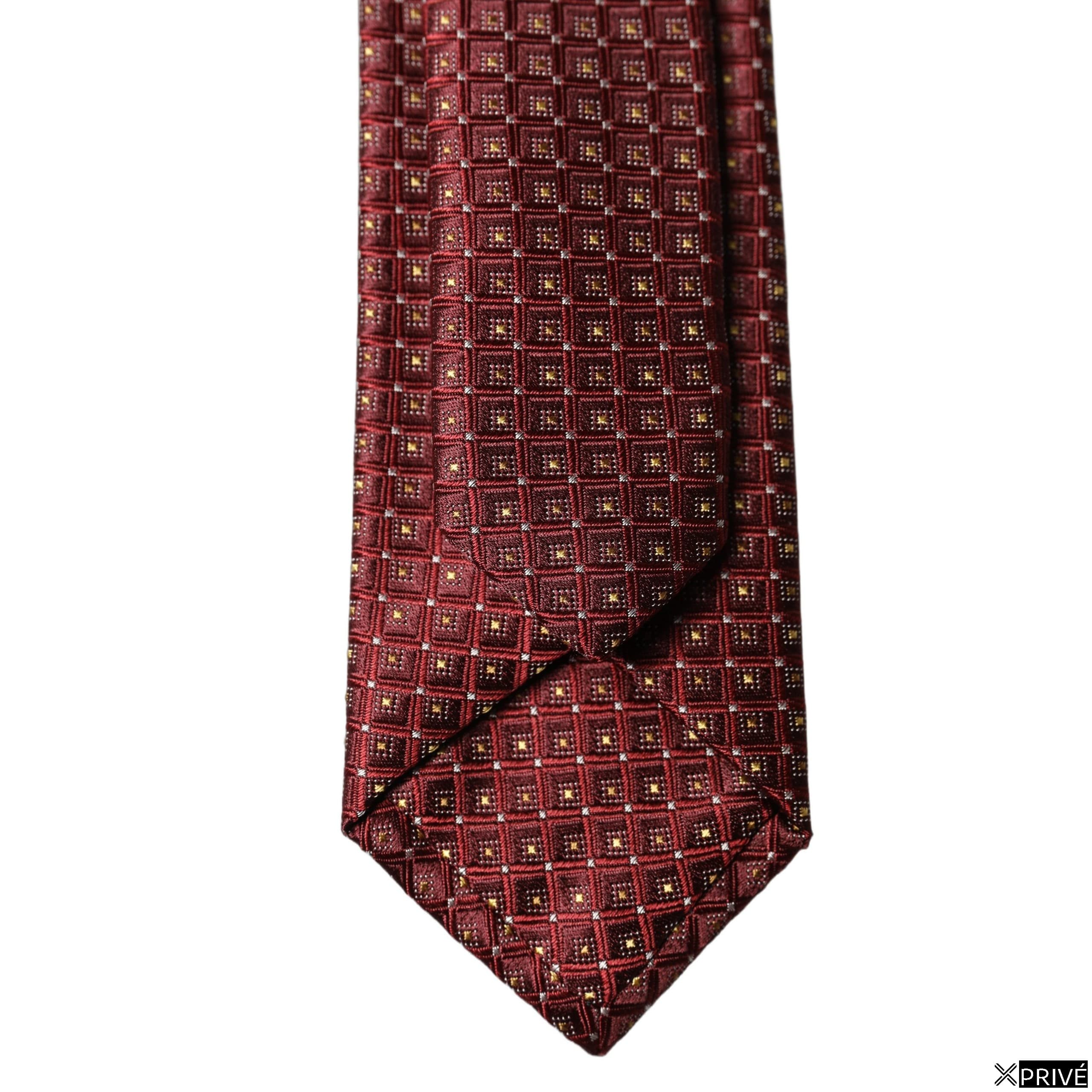 Cravate et nœud papillon bordeaux — 4