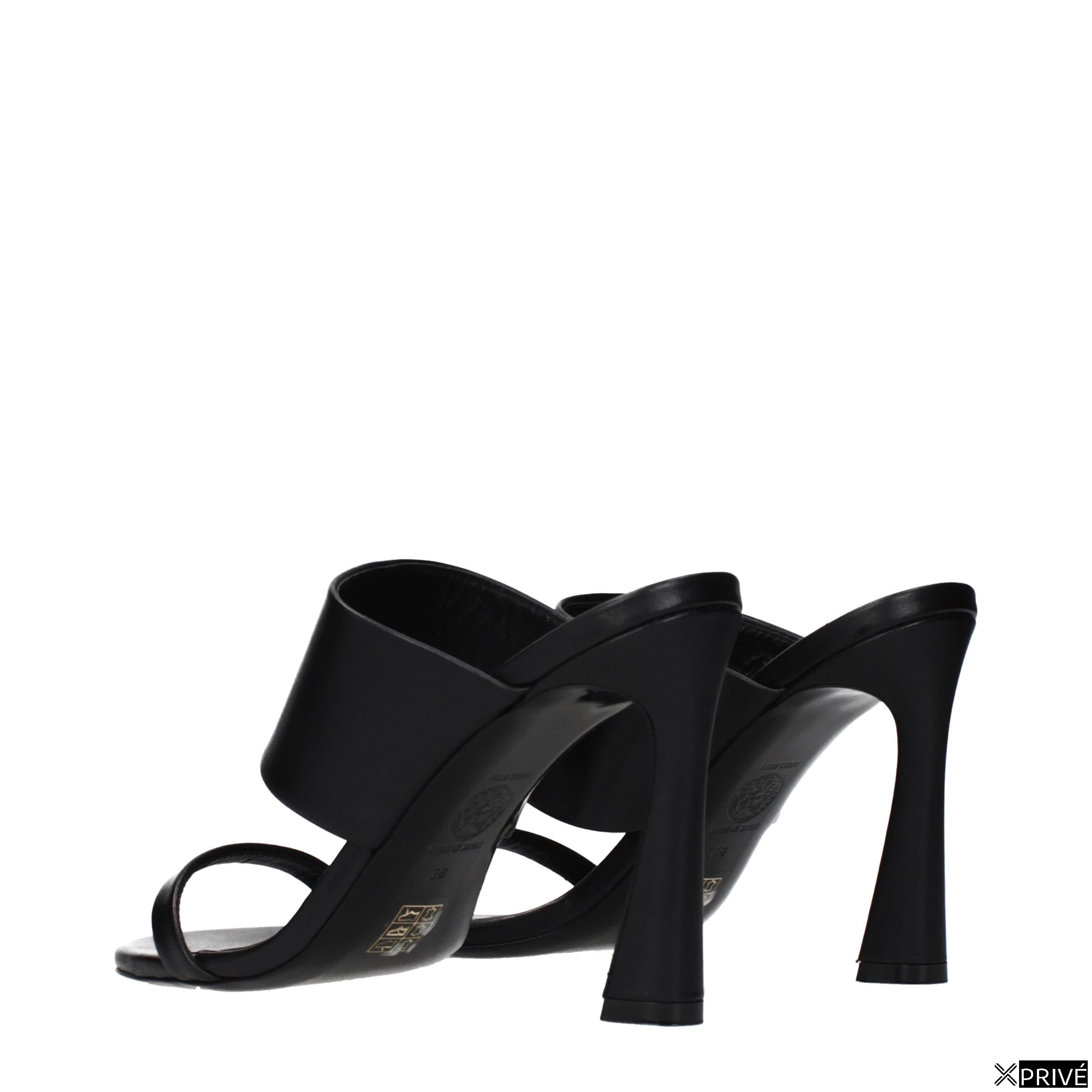 Sandales noires en Cuir — 4
