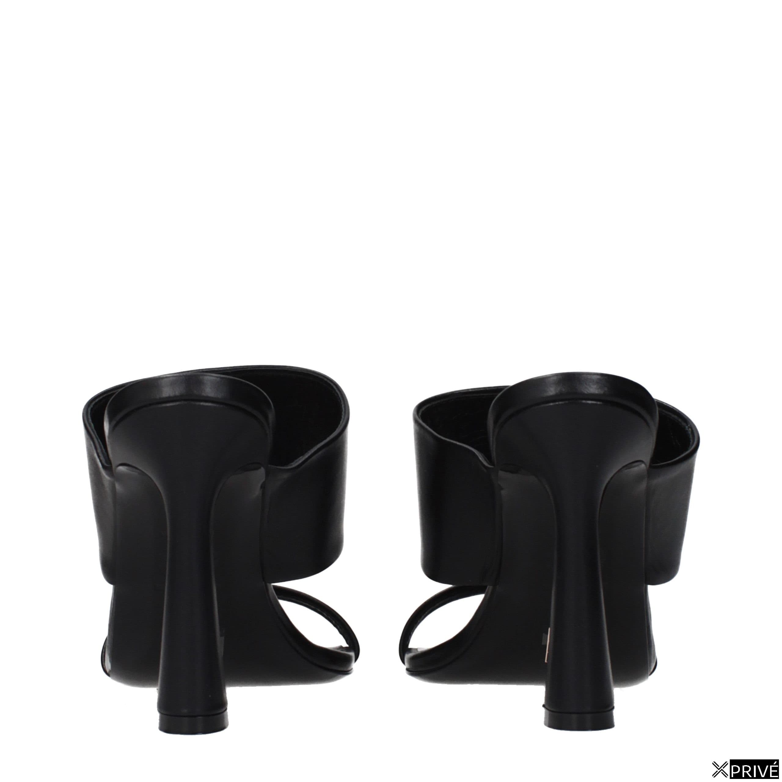 Sandales noires en Cuir — 5