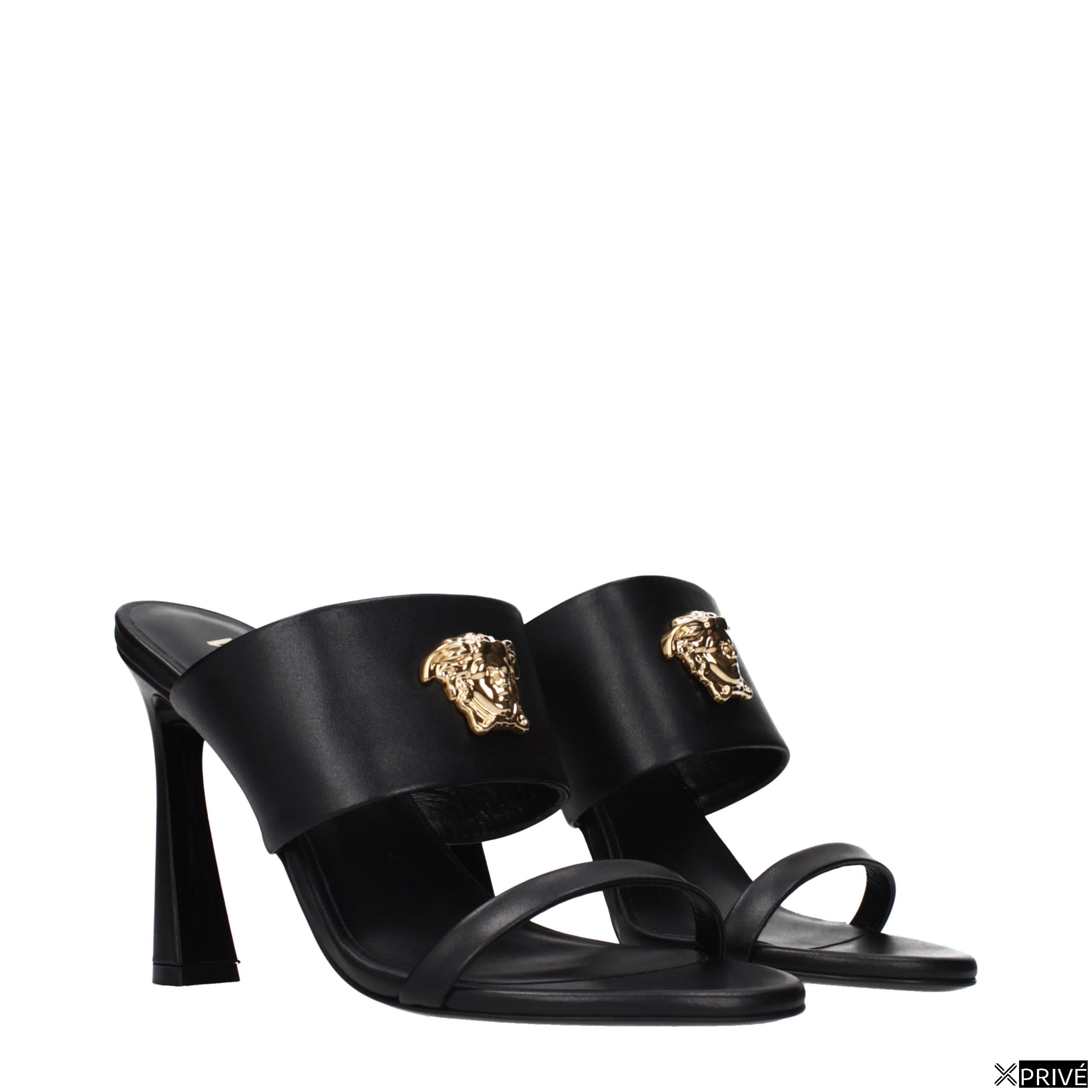 Sandales noires en Cuir — 2