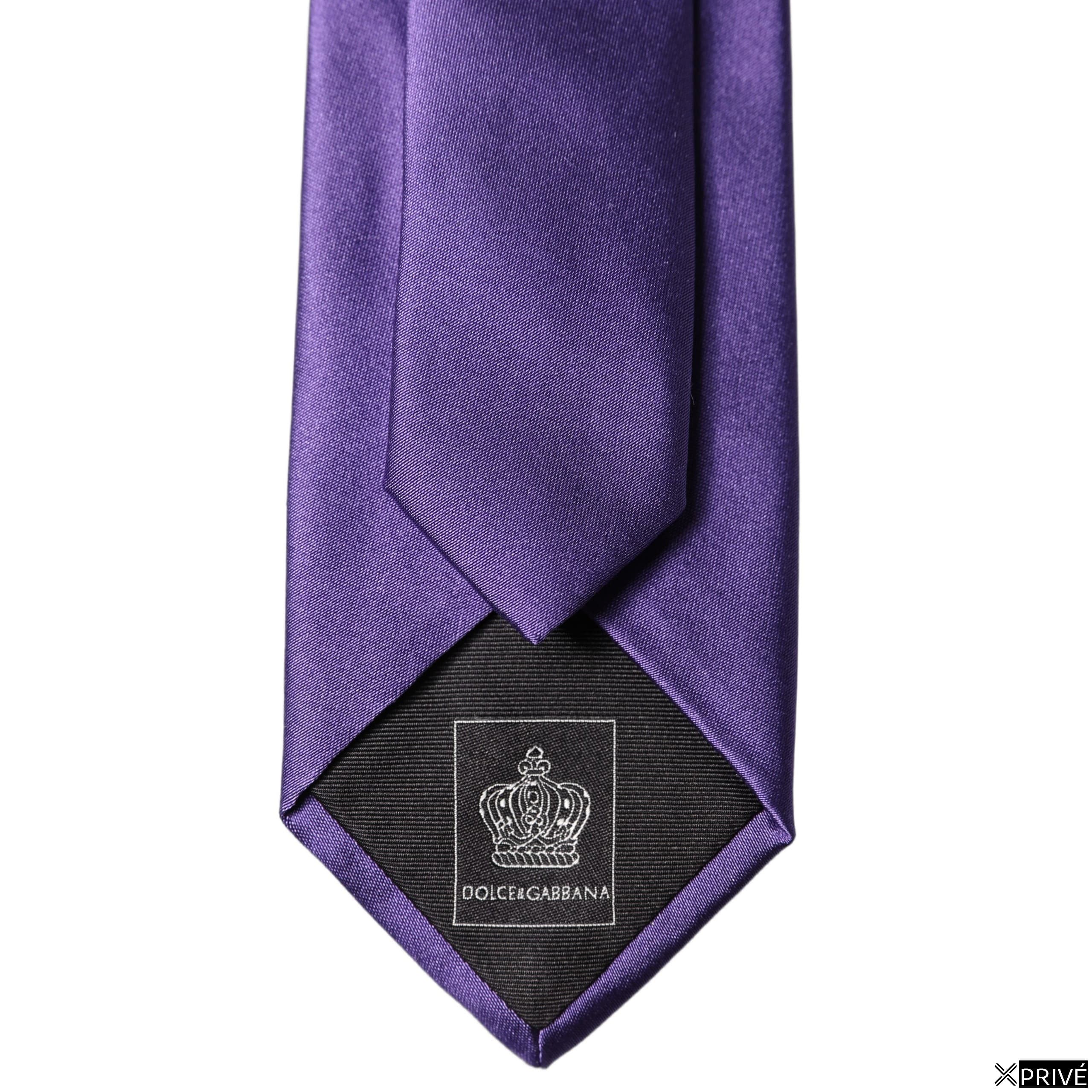 Cravate et nœud papillon violet — 4