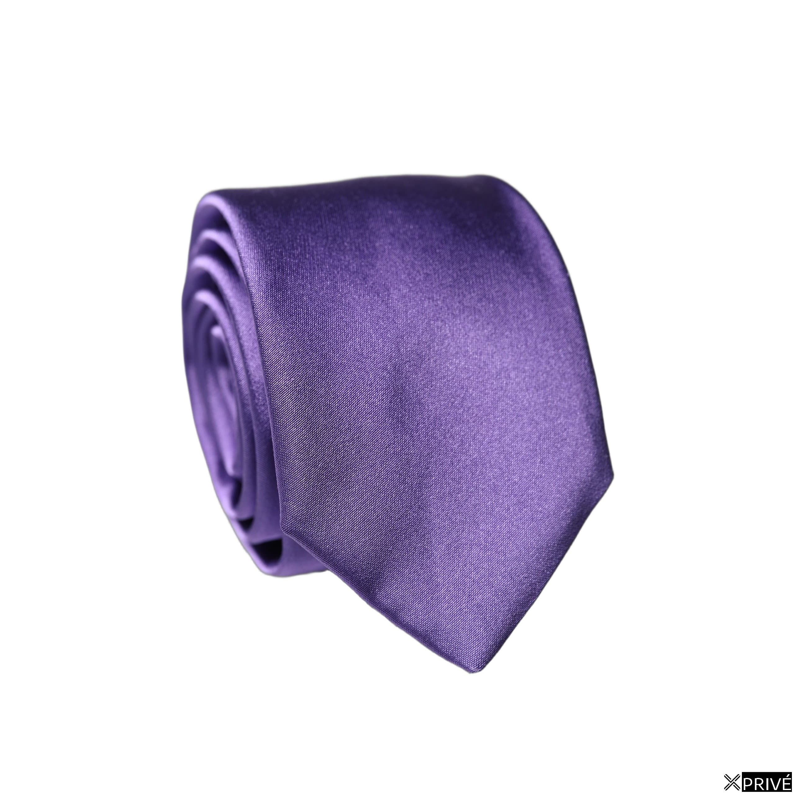 Cravate et nœud papillon violet — 1