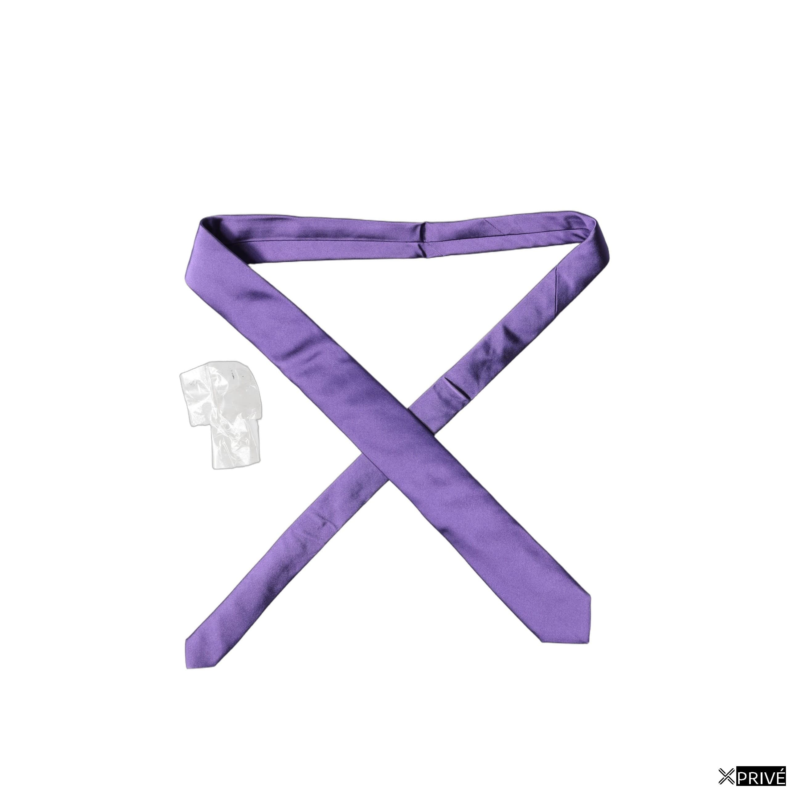 Cravate et nœud papillon violet — 3