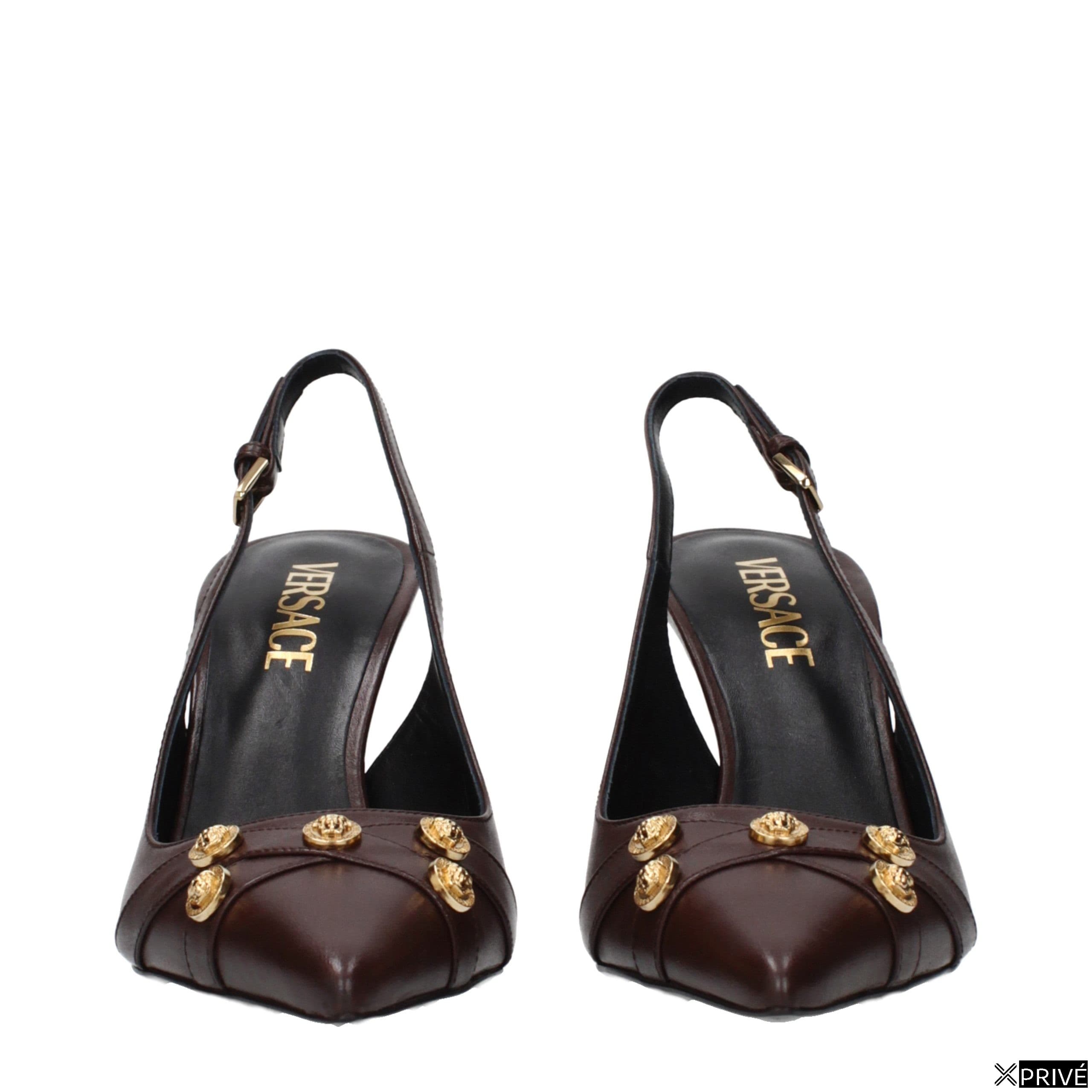 Sandales brunes en Cuir — 3