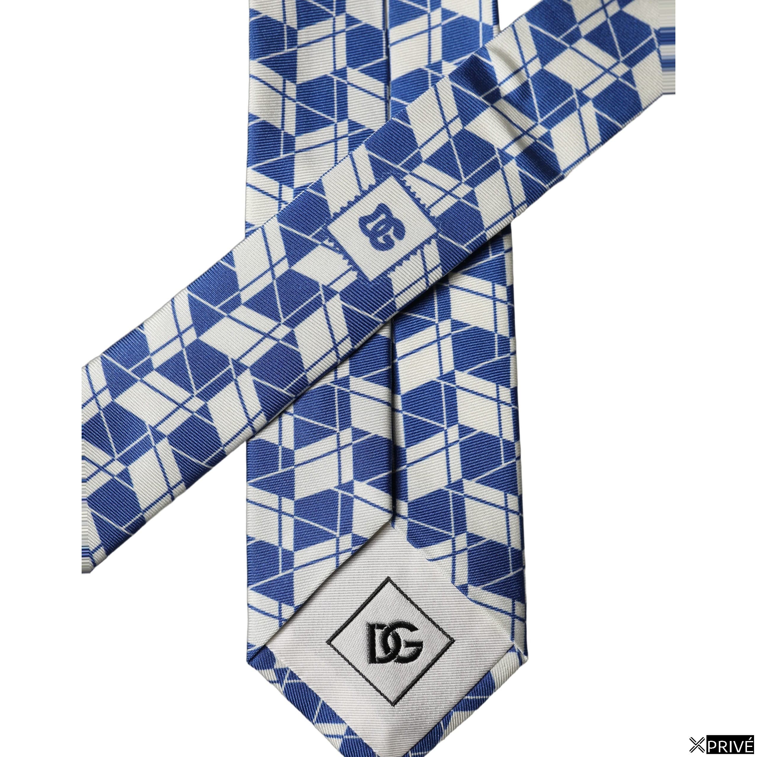 Cravate et nœud papillon bleu — 3