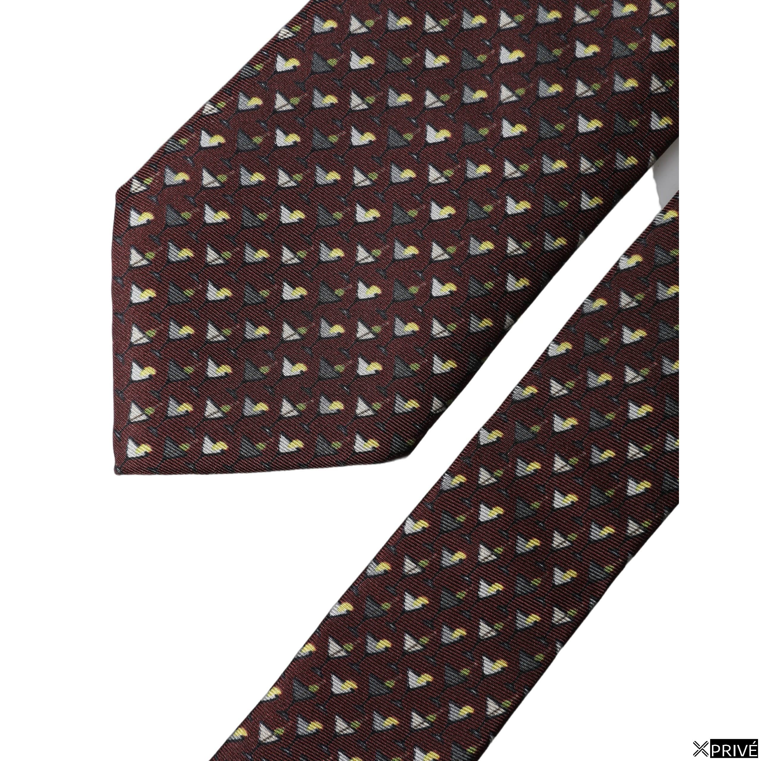 Cravate et nœud papillon bordeaux — 5