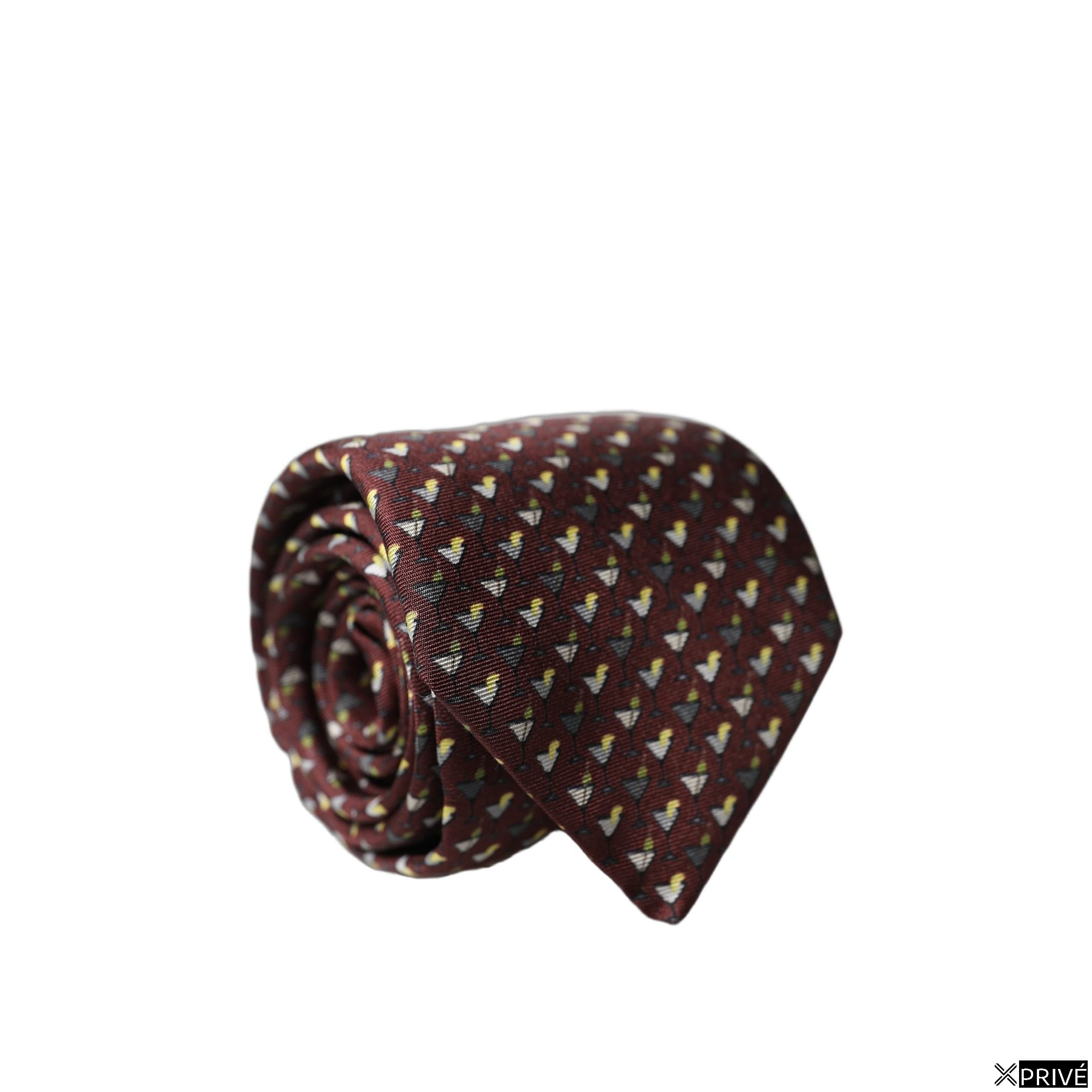 Cravate et nœud papillon bordeaux — 1