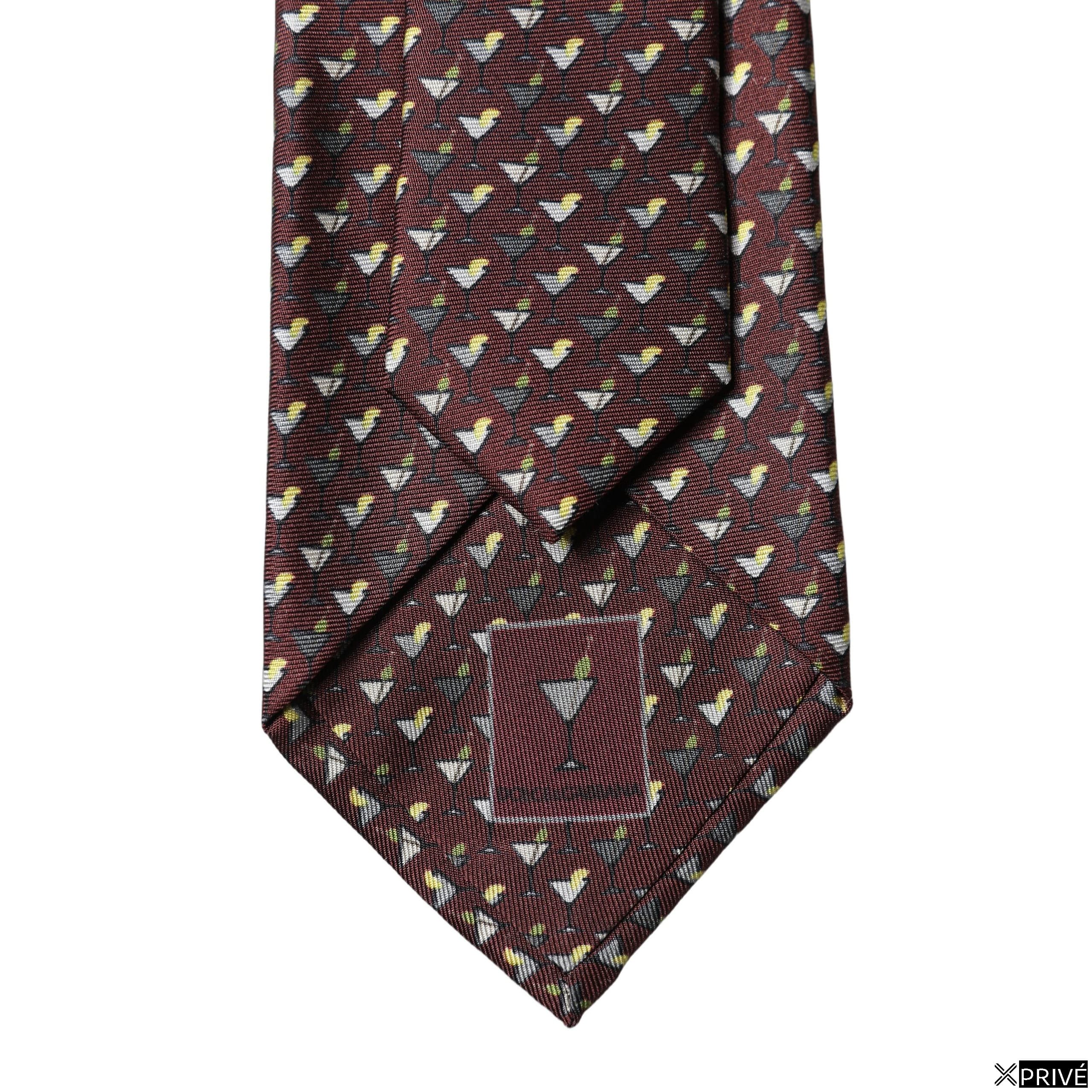 Cravate et nœud papillon bordeaux — 3