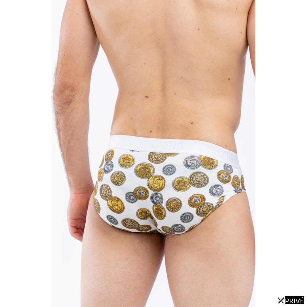White Cotton Briefs — 3
