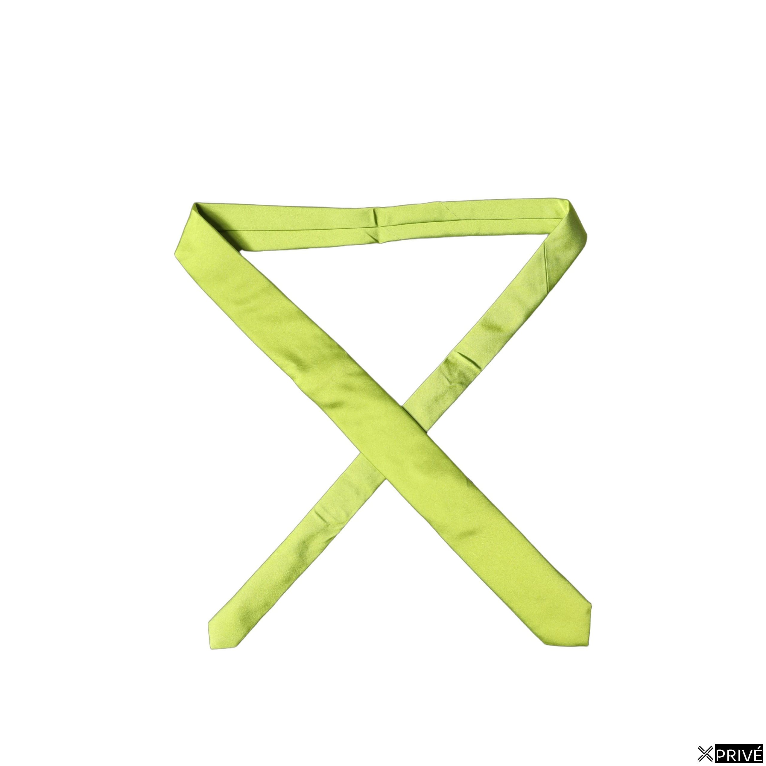 Cravate et nœud papillon vert — 3