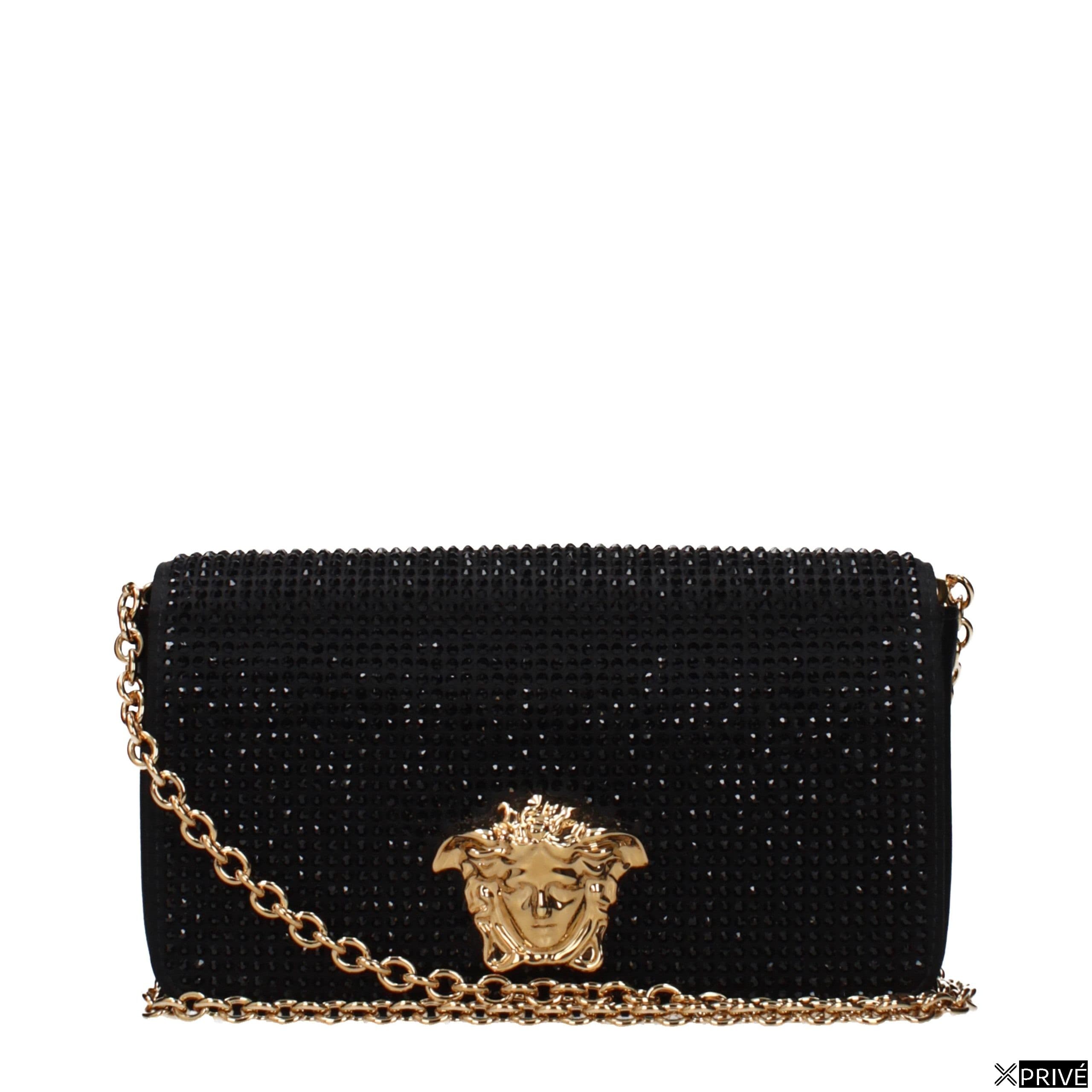 Pochette noire en Satin — 1