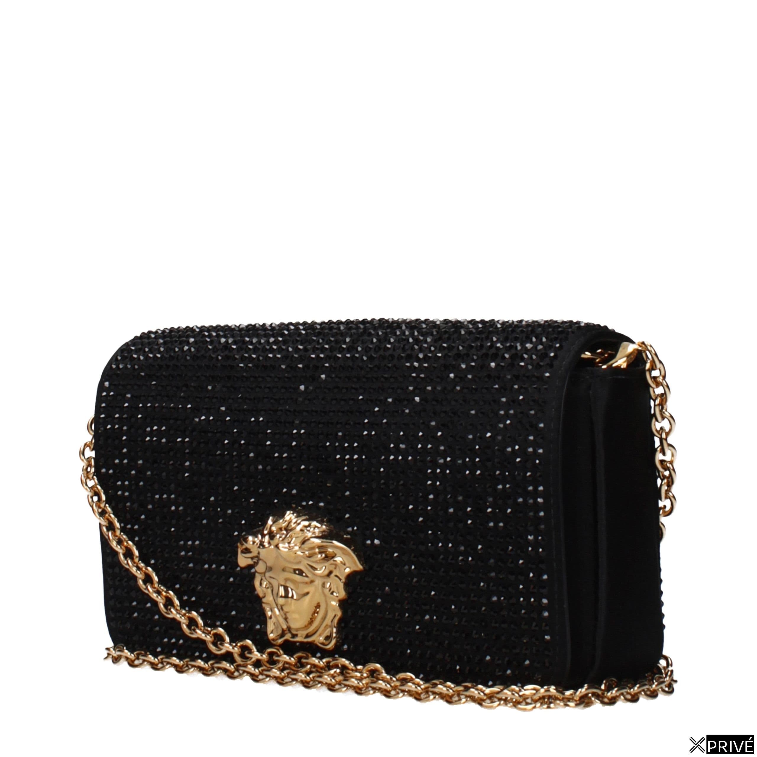 Pochette noire en Satin — 2