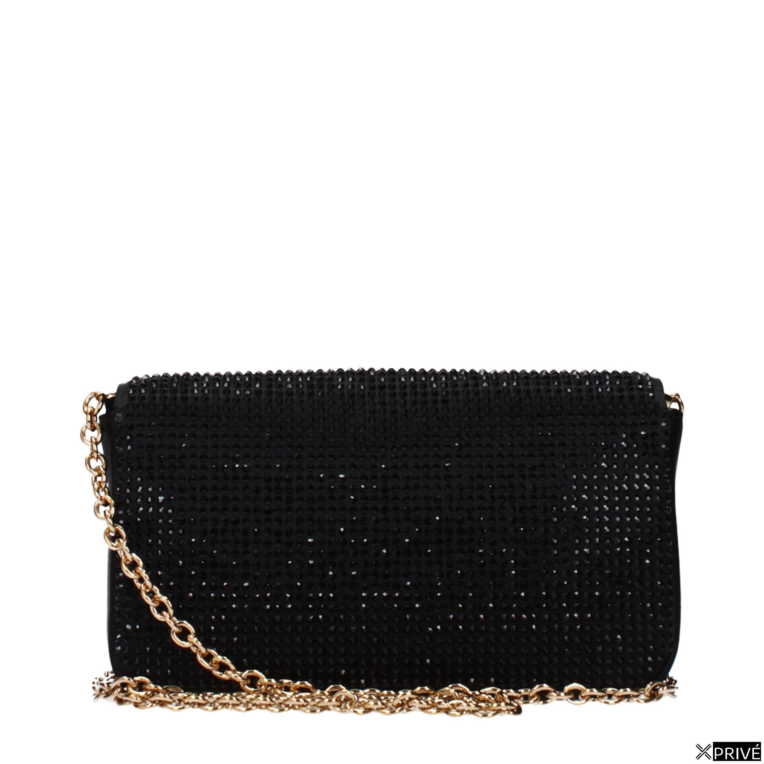 Pochette noire en Satin — 3