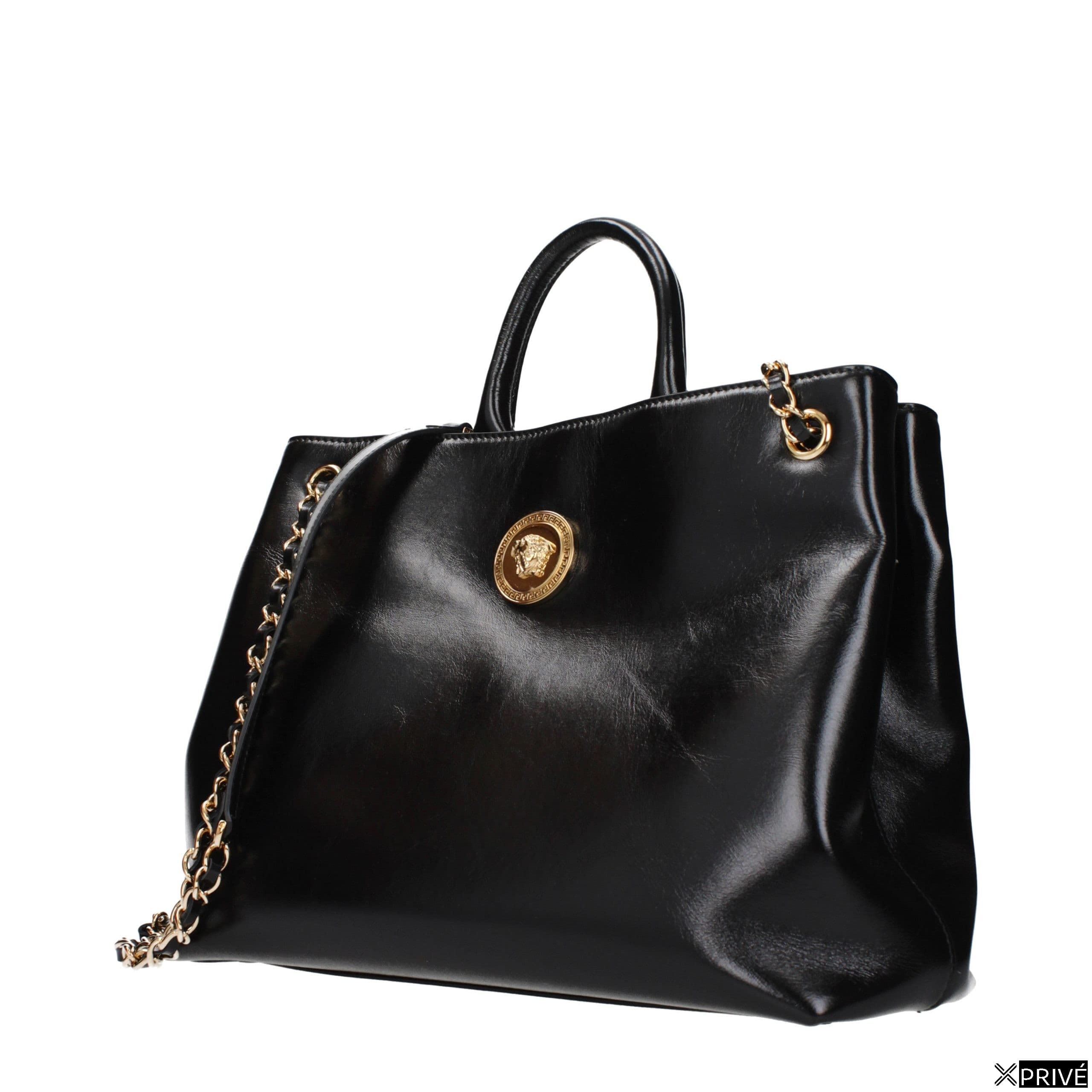 Black Leather Handbag — 2