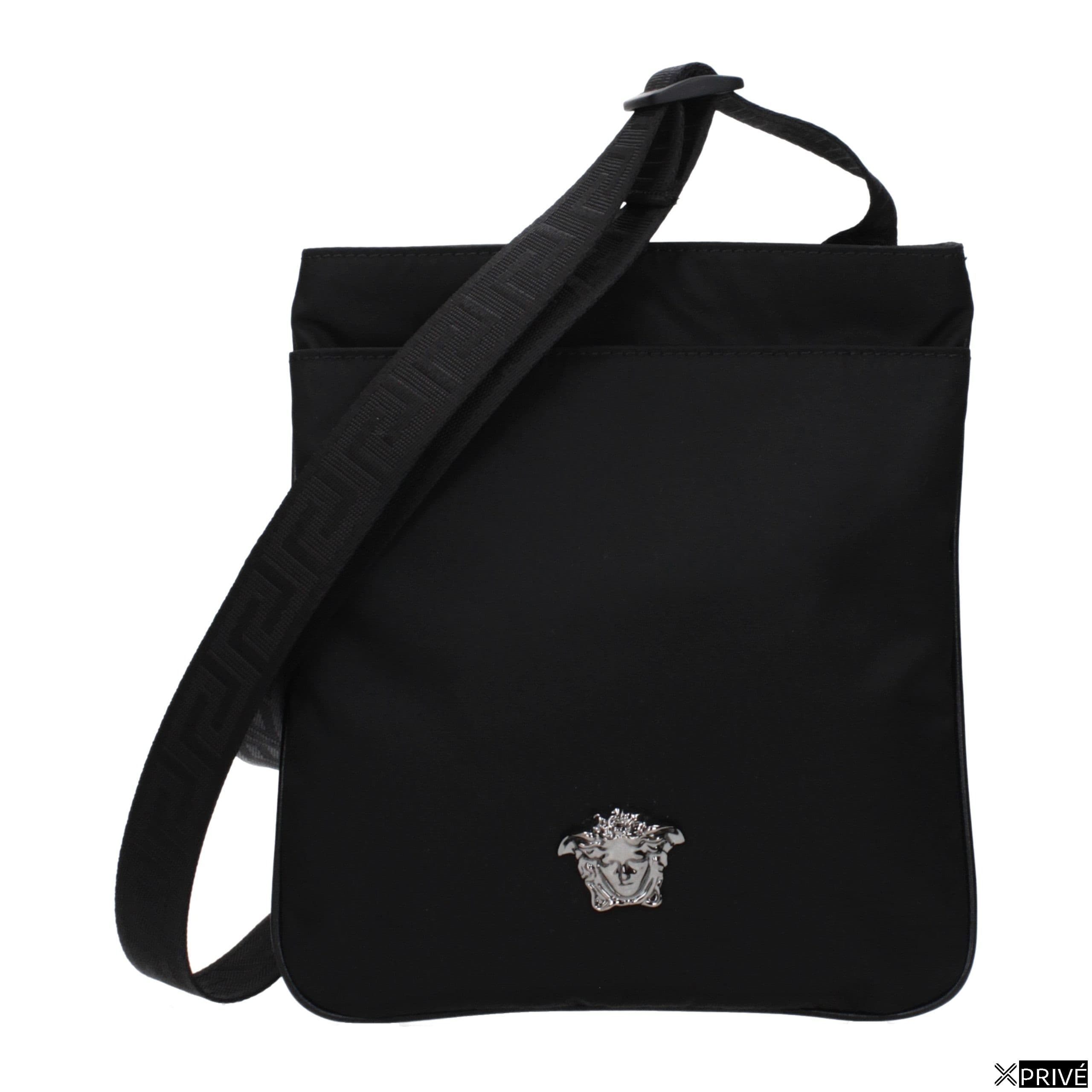 Sac porté croisé noir en Nylon — 1