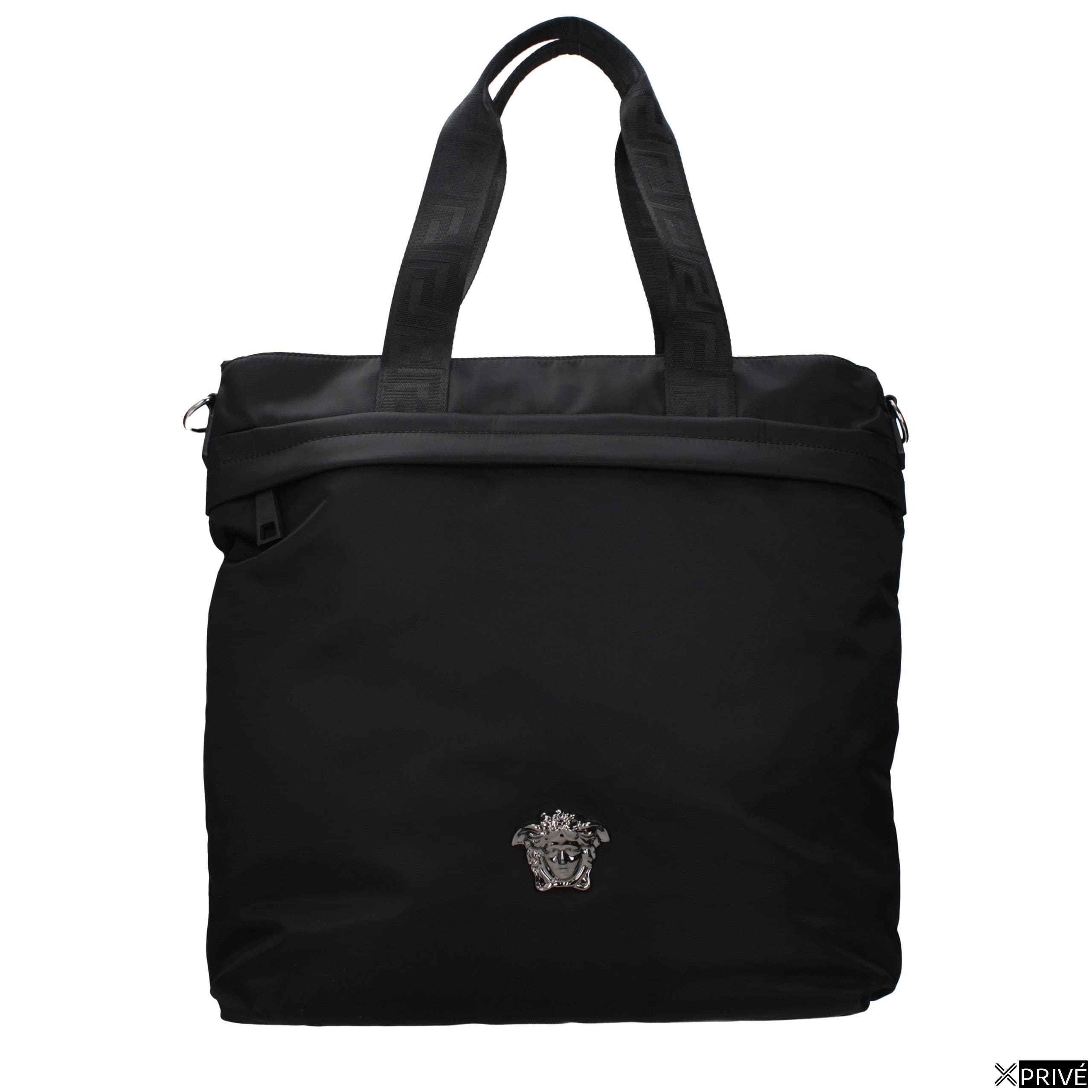 Sac bandoulière noir en Nylon — 1