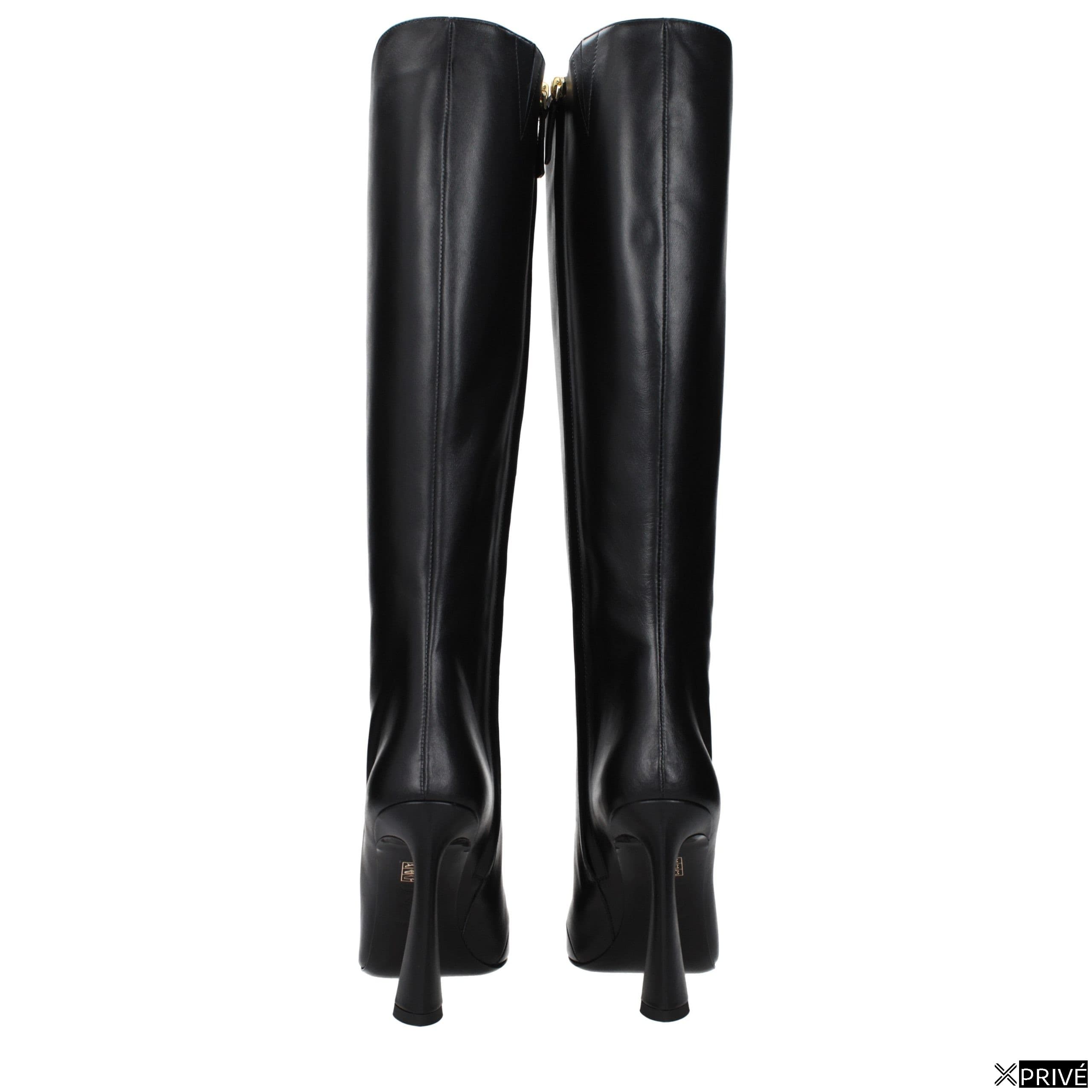 Bottes noires en Cuir — 5