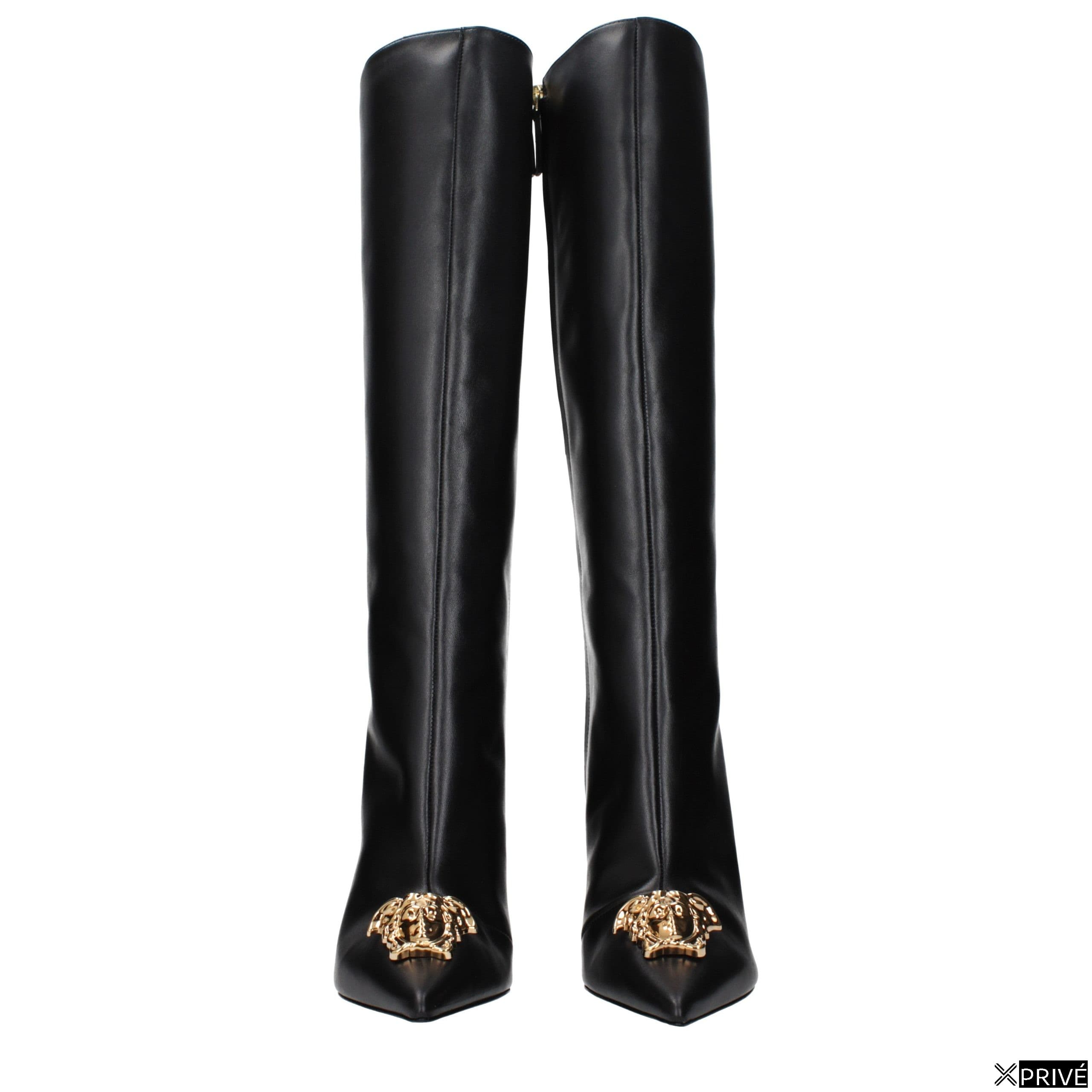 Bottes noires en Cuir — 3