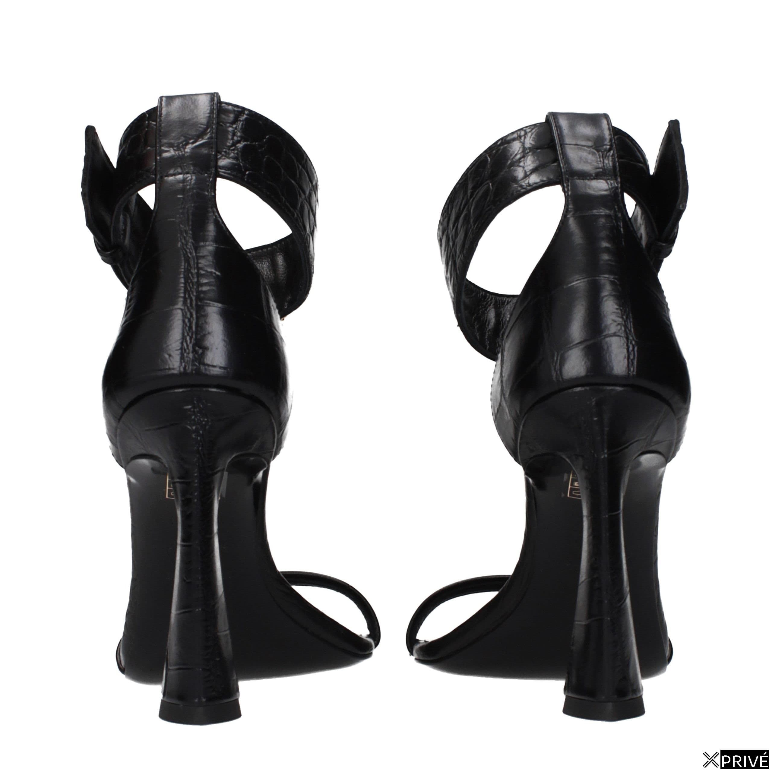 Sandales noires en Cuir — 5