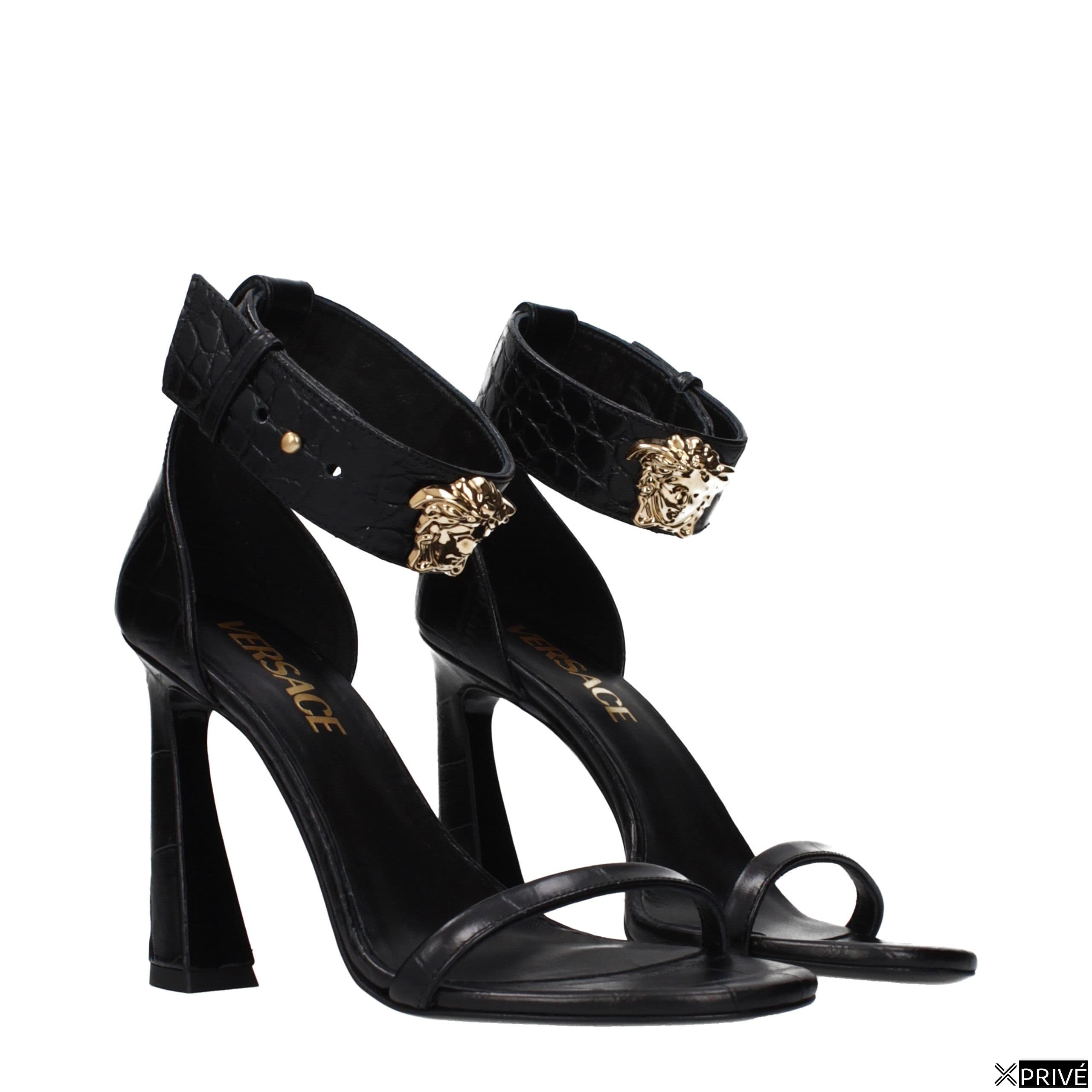Sandales noires en Cuir — 2