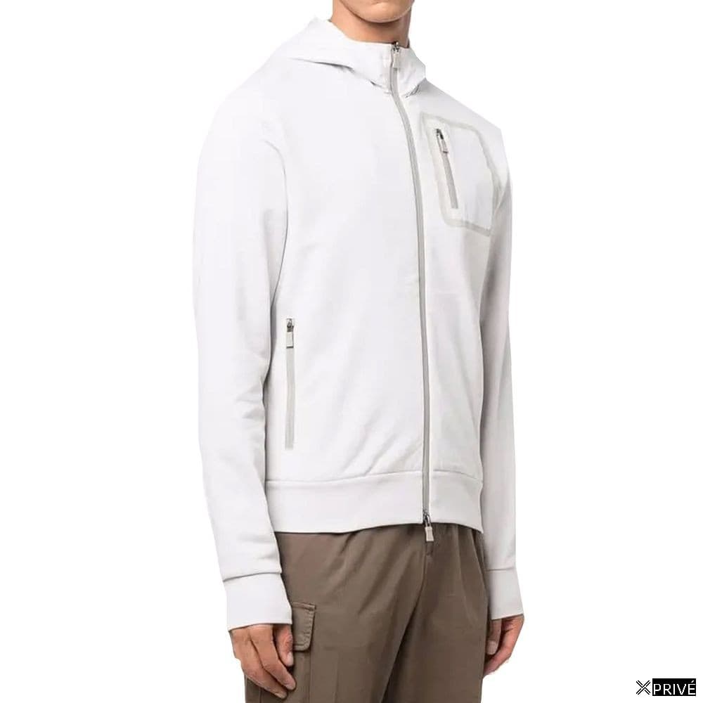 Pull gris en Coton — 2