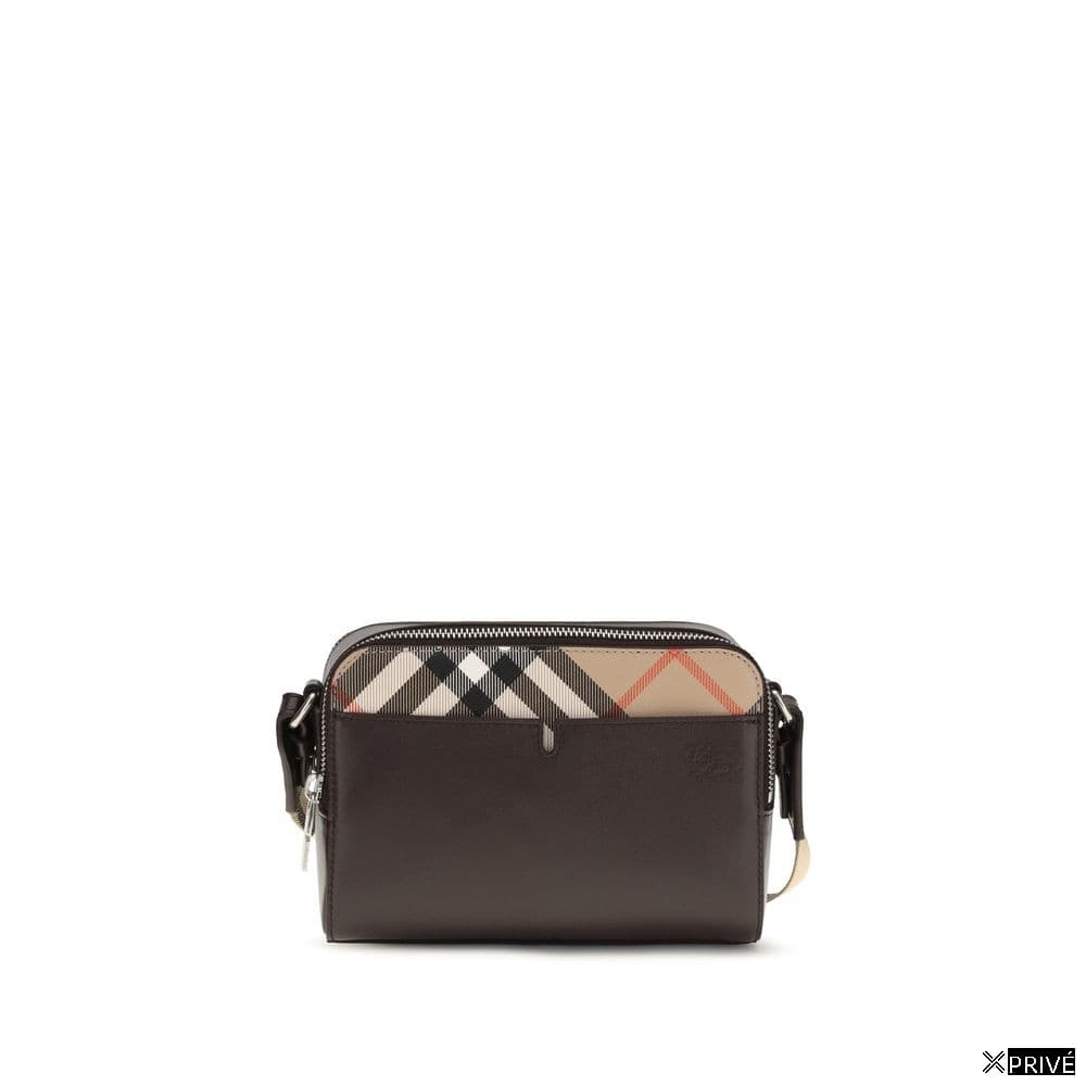 Brown Calf Leather Bos Taurus Shoulder Bag — 1