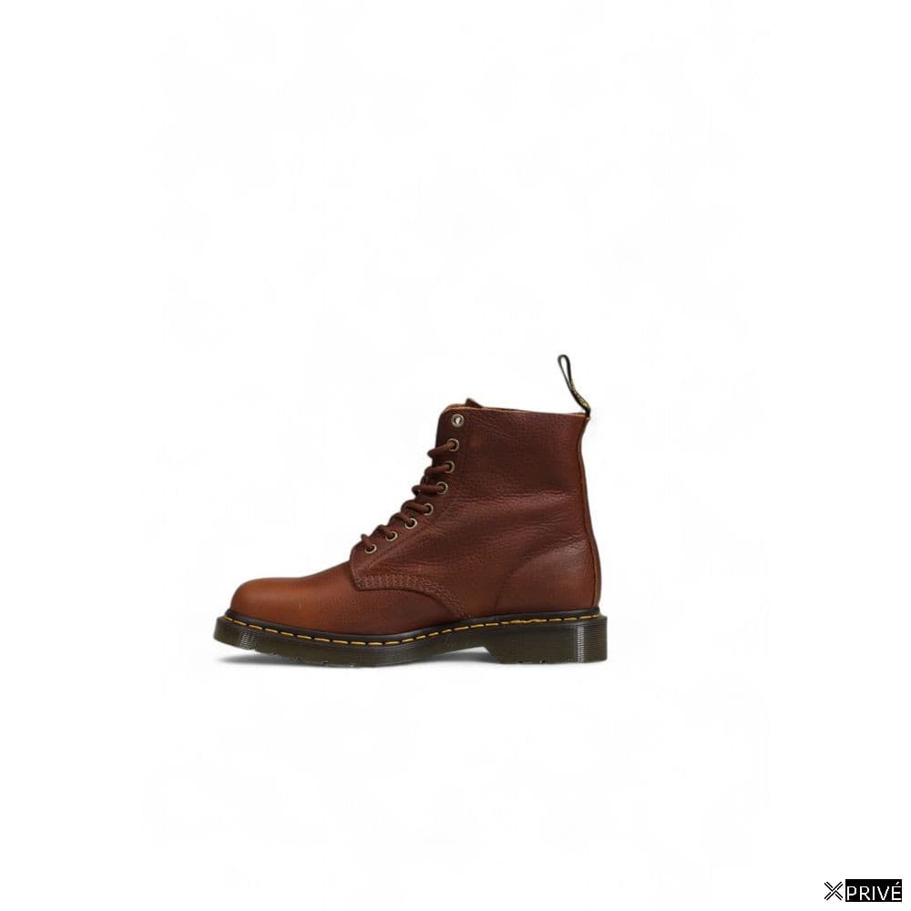 Brown Leather Athletic Sneakers — 3