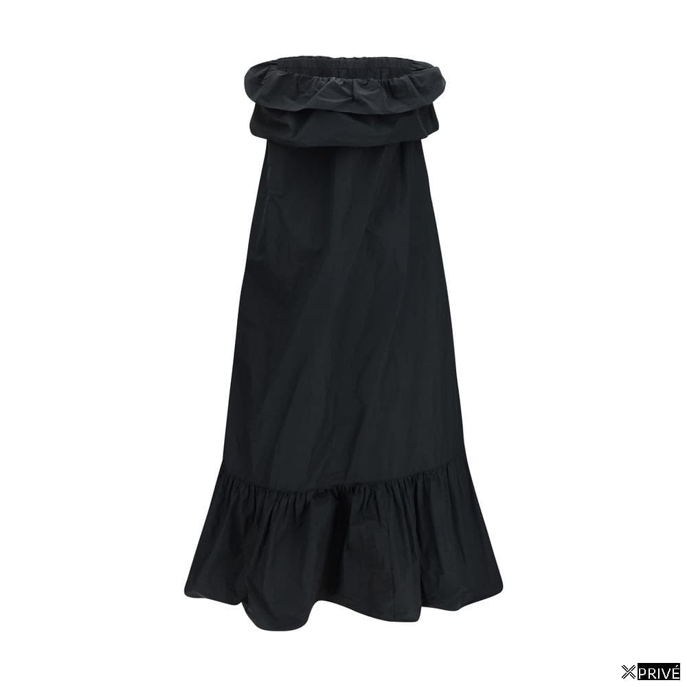 Robe noire en Polyester — 2