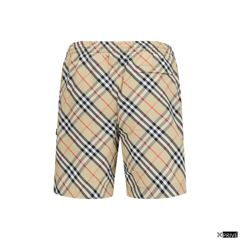 Beige Polyamide Swim Shorts — 2