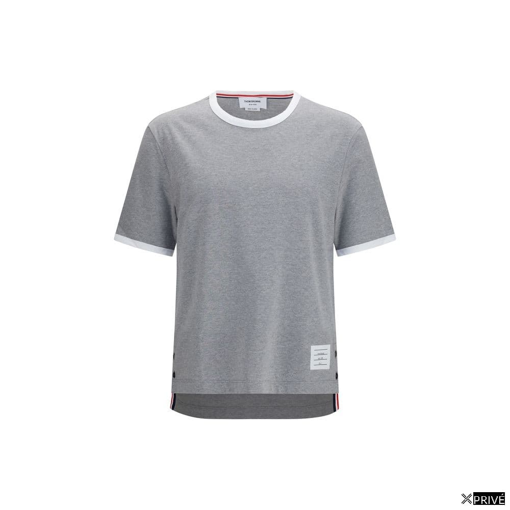 T-shirt gris en Coton — 1