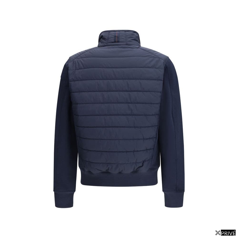 Blue Polyester Shell Jacket — 2
