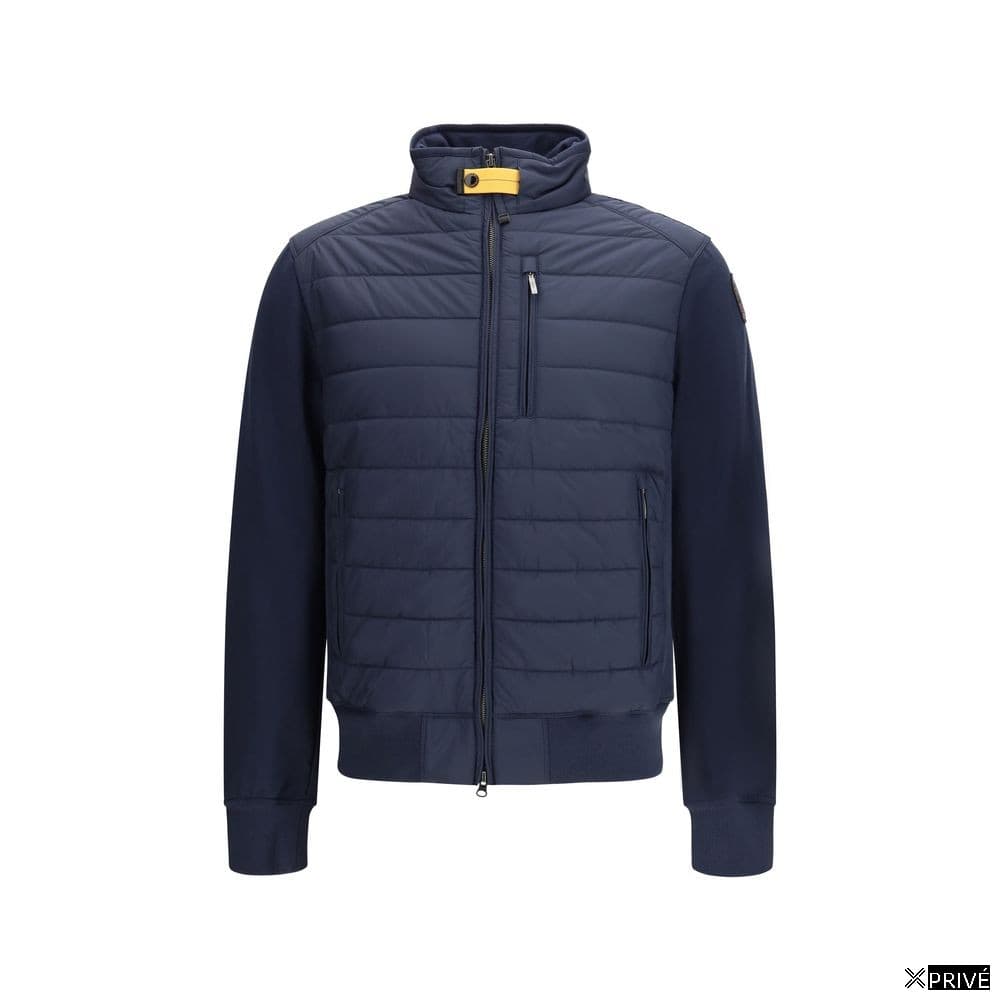 Blue Polyester Shell Jacket — 1
