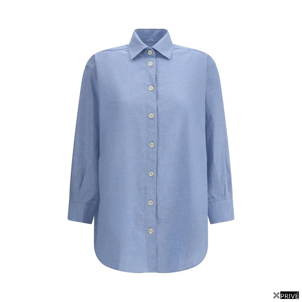Chemise bleue en Coton — 1