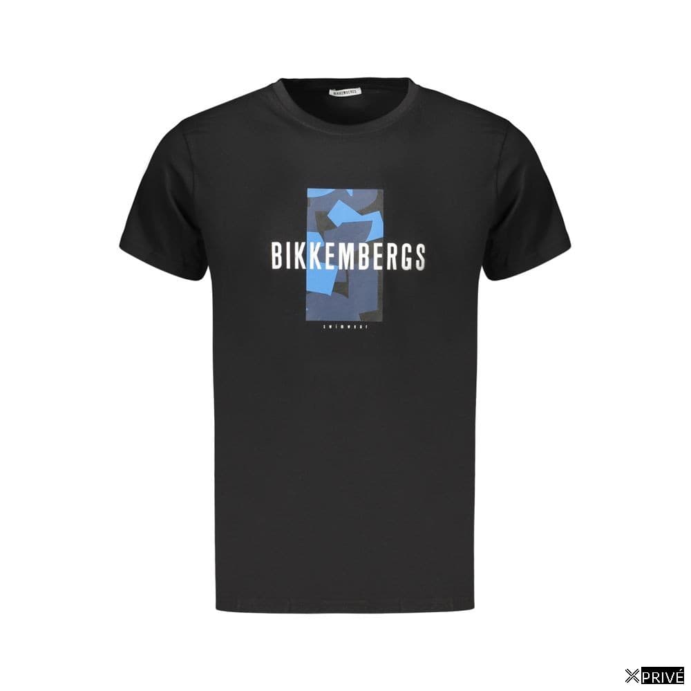 T-shirt noir en Coton — 1