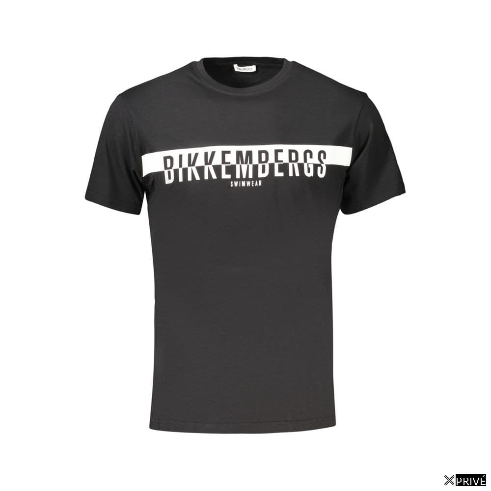 T-shirt noir en Coton — 1