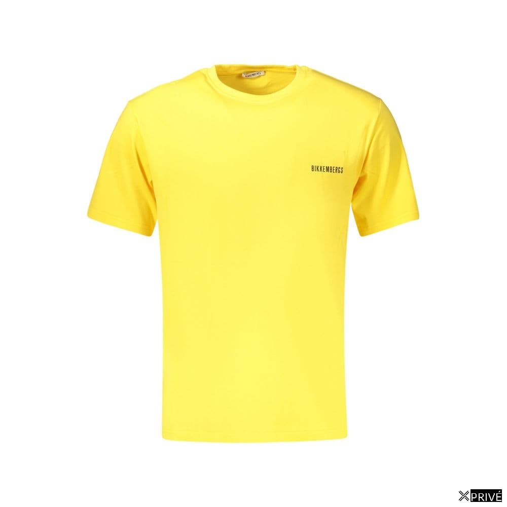 T-shirt jaune en Coton — 1