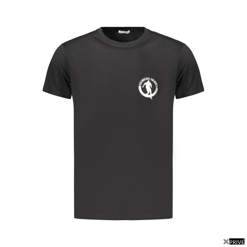 T-shirt noir en Coton — 1