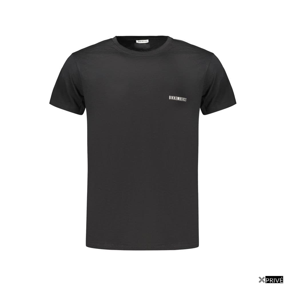 T-shirt noir en Coton — 1
