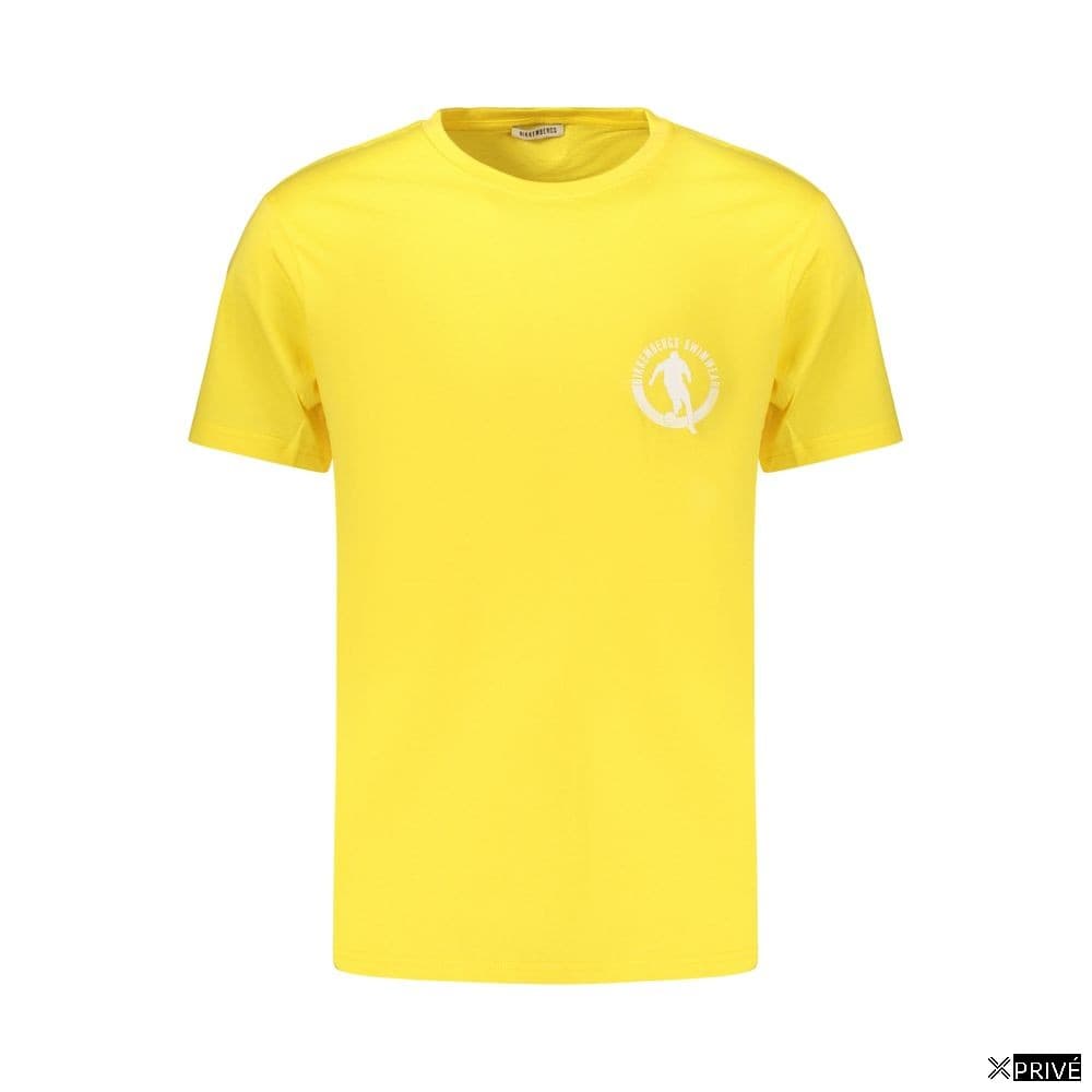 T-shirt jaune en Coton — 1