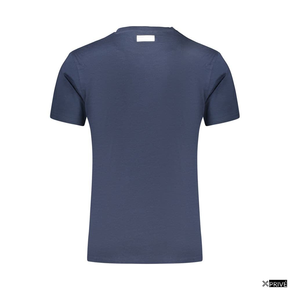 T-shirt bleu en Coton — 2