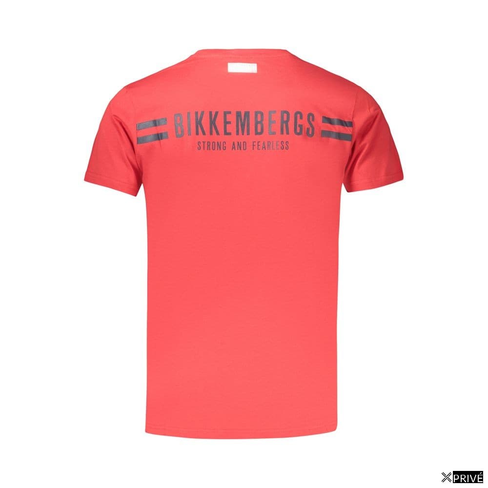 T-shirt rouge en Coton — 2
