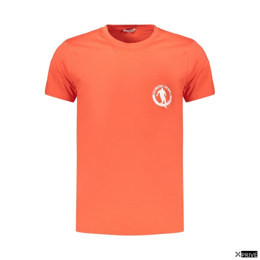 T-shirt orange en Coton — 1