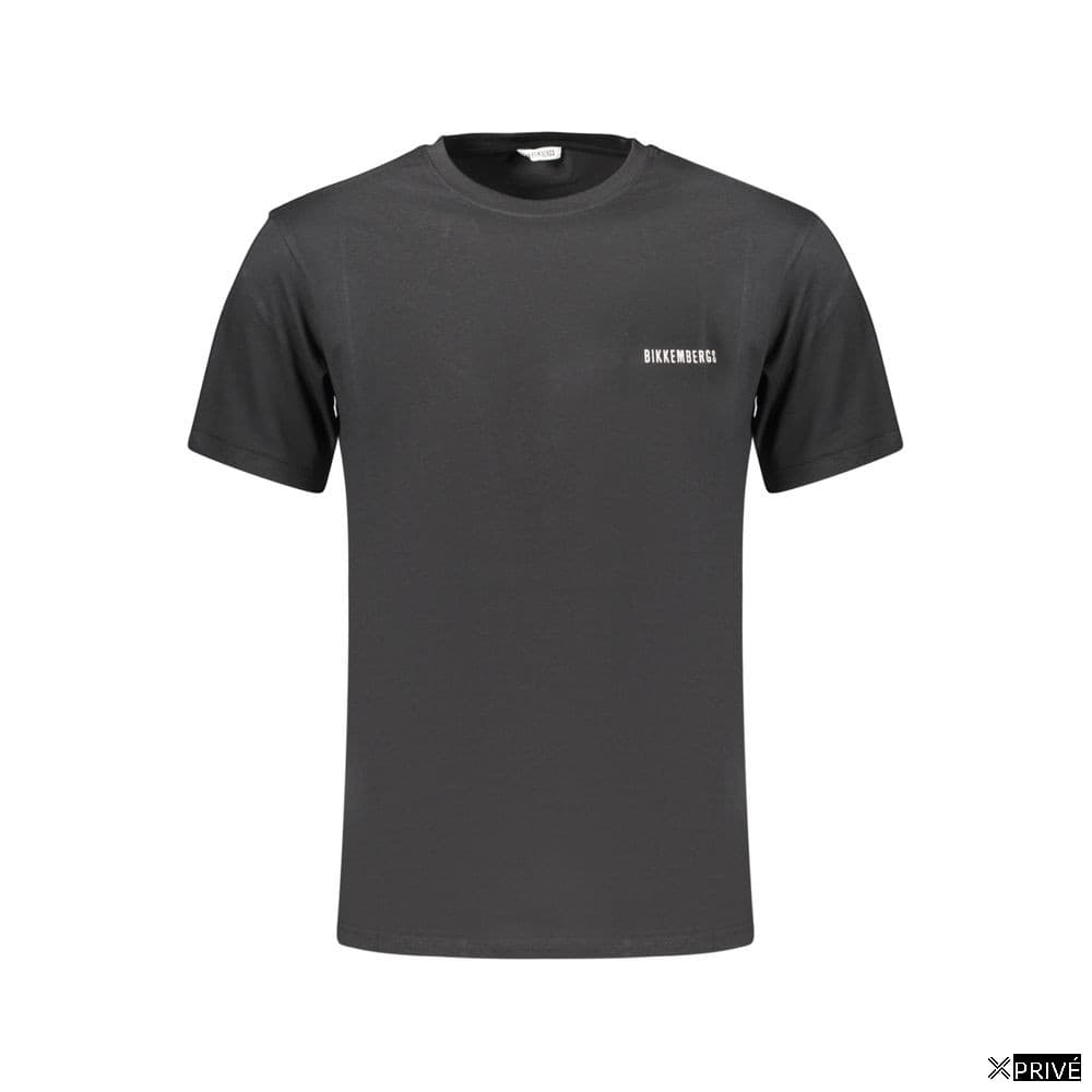 T-shirt noir en Coton — 1