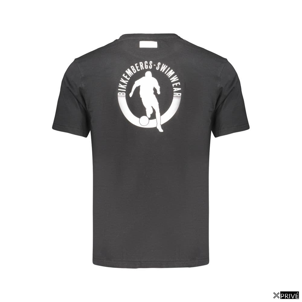 T-shirt noir en Coton — 2