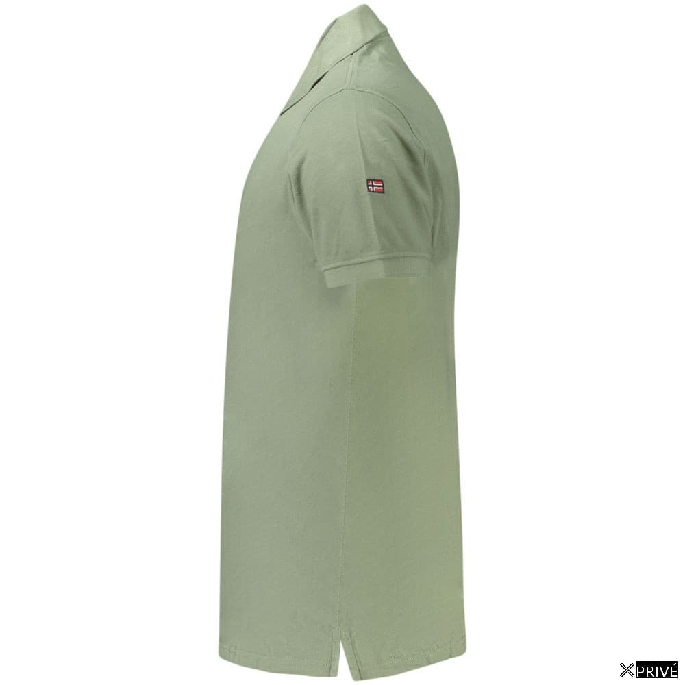 Polo vert en Coton — 3